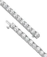 Diamond Prong-Set Tennis Bracelet (12 ct. t.w.) in 14k White Gold