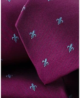 Charles Tyrwhitt Men's Fleur de Lys silk stain resistant tie