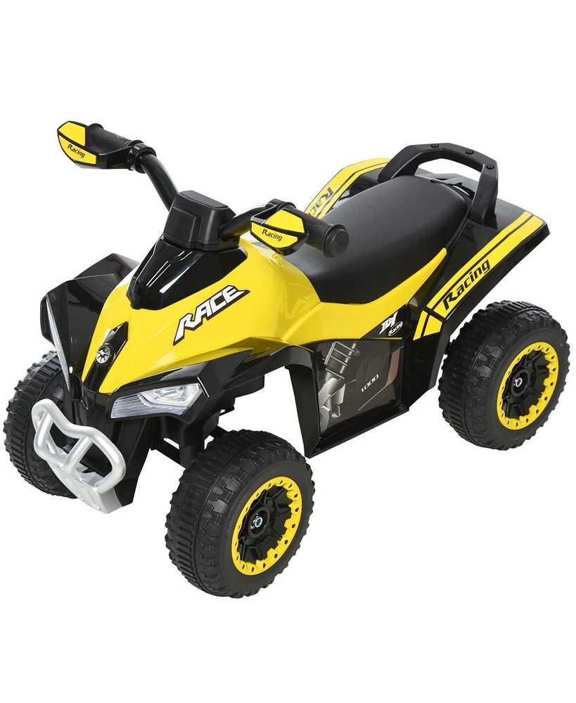 Aosom No Power Kids Ride On Push Car, w/ Music, Lights for 1.5-3,