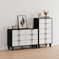 gaomon 6 Drawer Dresser With Deep Drawers For Bedroom