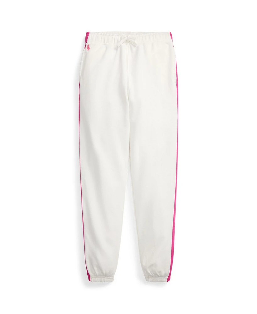 Polo Ralph Lauren Big Girls Striped French Terry Jogger Pant