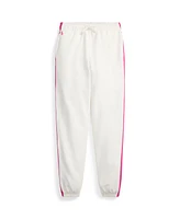 Polo Ralph Lauren Big Girls Striped French Terry Jogger Pant