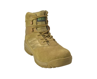 AdTec Men's 6" Suede Leather Side Zipper Tactical Boot