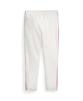 Polo Ralph Lauren Toddler and Little Girls Striped French Terry Jogger Pant