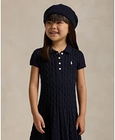 Polo Ralph Lauren Toddler and Little Girls Cable-Knit Cotton Sweater Dress