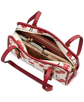 Coach Originals Cherry Print Leather Swing Shoulder Bag