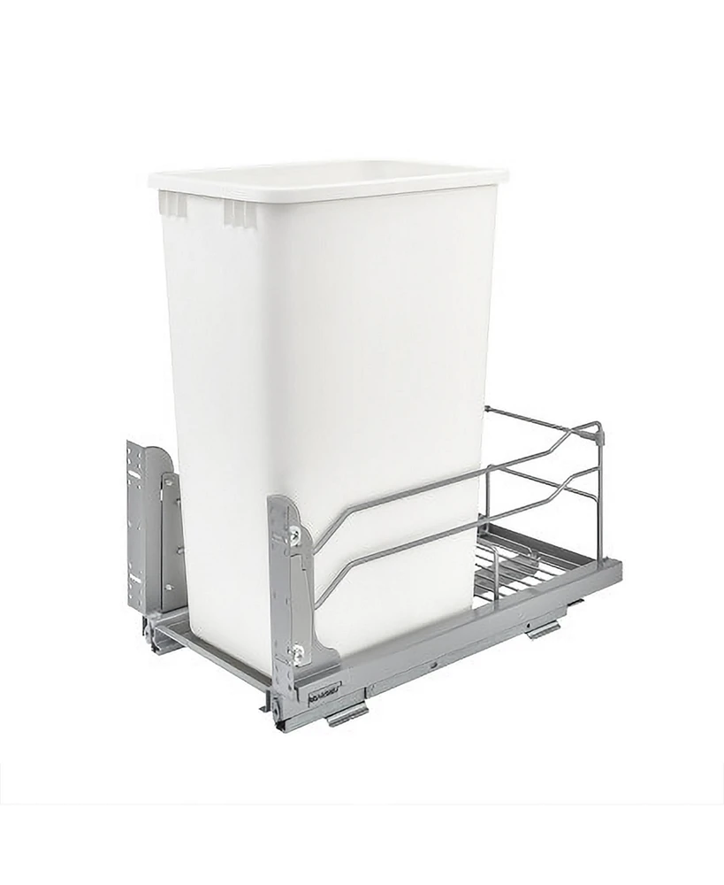 Rev-a-Shelf Pullout Kitchen Trash Can 50 qt. with Soft-close, 53WC-1550SCDM-111
