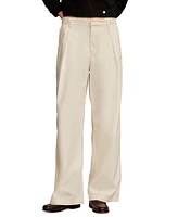 Lucky Brand Women's Wide-Leg Pleated-Waist Pants