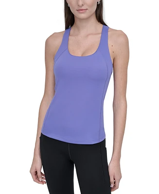 Dkny Sport Women's Balance Compression Racerback Tank Top