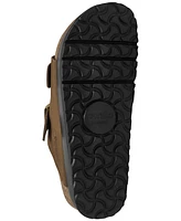 Birkenstock Women's Arizona Flex Nubuck Leather Platform Sandals from Finish Line