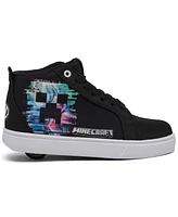 Heelys Little Kids Minecraft Racer 20 Mid Wheeled Skate Casual Sneakers from Finish Line