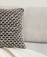 Boho Living Jada Jute Decorative Pillow, 20" x