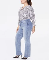 Nydj Plus Marilyn Straight Leg Jeans