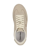 Calvin Klein Women's Nicala Logo Lace-Up Sneakers