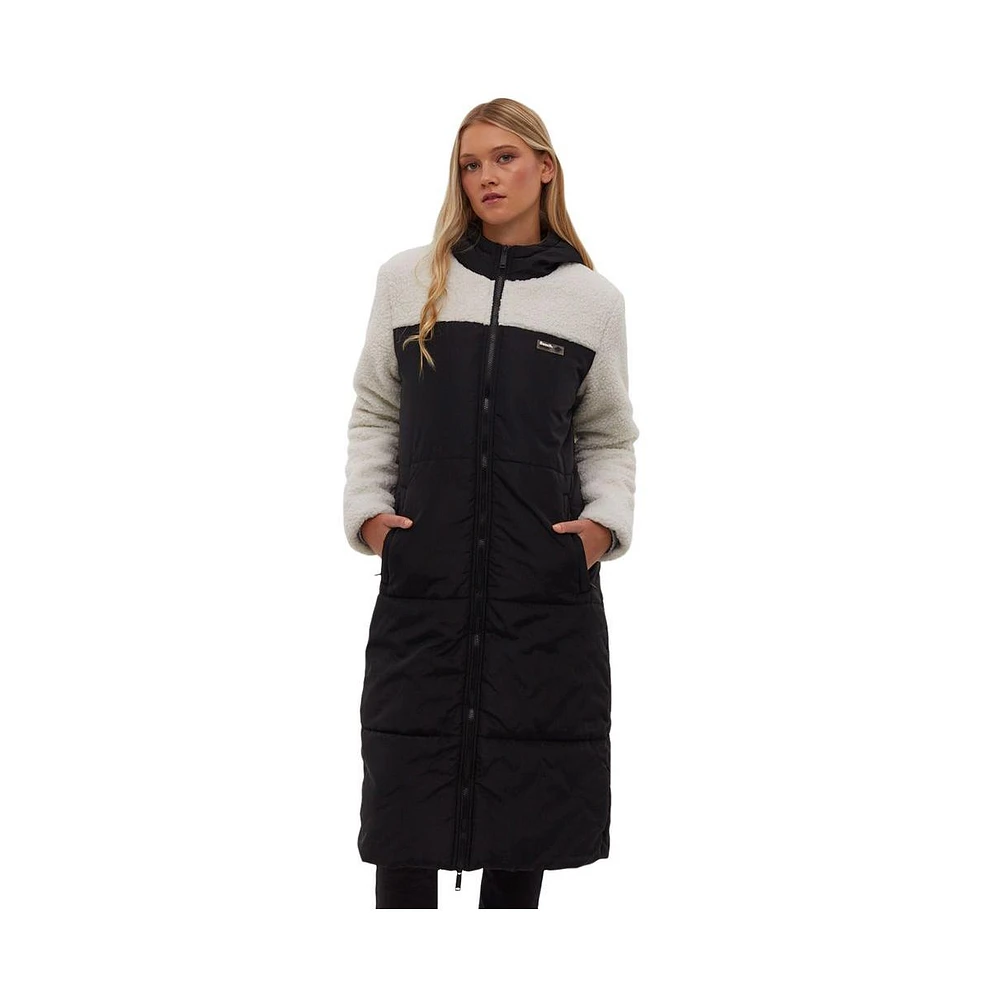 Bench Dna Women's Winzer Quilted Midi Parka