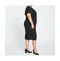 Universal Standard Plus Mary Double Luxe Dress