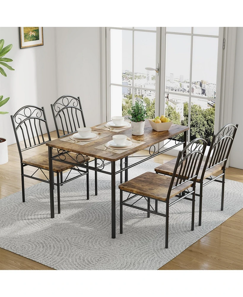 gaomon 4 - Piece Dining Set