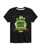 Hybrid Big Boys Beetlejuice Ghost House Graphic Tee