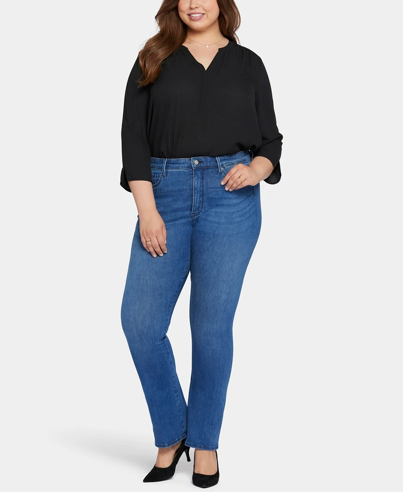 Nydj Plus Le Silhouette Slim Bootcut Jeans