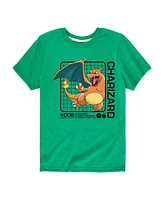 Hybrid Big Boys Pokemon Charizard Graphic Tee