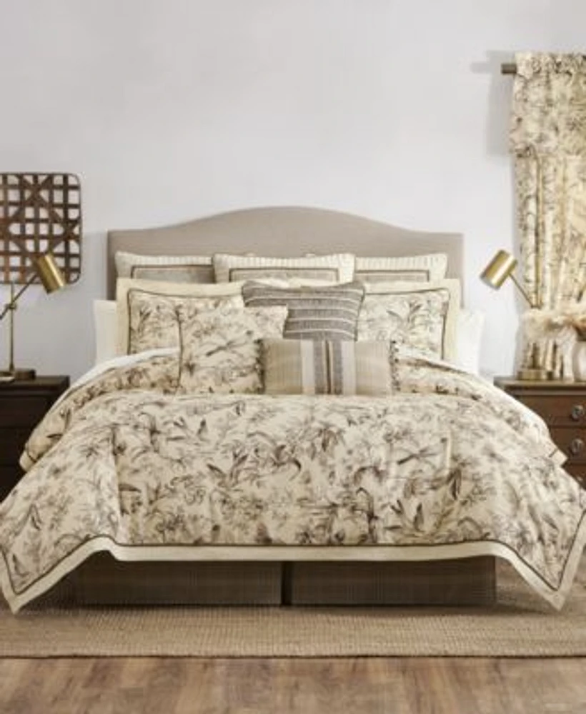 Rose Tree Bird Paradise Comforter Sets