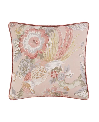 Rose Tree Audrey Printed Woven Decorative Pillow, 18" x 18"