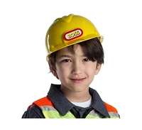 Dress Up America Yellow Construction Hard Helmet Costume Piece - Kids