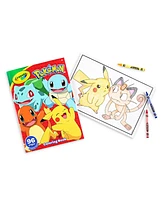Crayola Pokemon Coloring Book, 96 Pages, Pack of 8