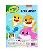 Crayola Baby Shark Coloring Book, 8 Pack