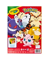 Crayola Pokemon Coloring Book, 96 Pages, Pack of 8