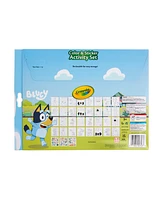 Crayola Bluey Color Sticker Activity Set, Pack of 3