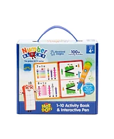 Educational Insights Hot Dots 1-10 Numberblocks Activity Book Interactive Pen