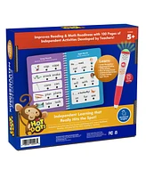 Educational Insights Hot Dots Kindergarten Essentials Reading and Math Workbook