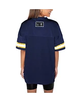 Gameday Couture Women's Navy Michigan Wolverines Until Kickoff Rhinestone Fashion T-Shirt