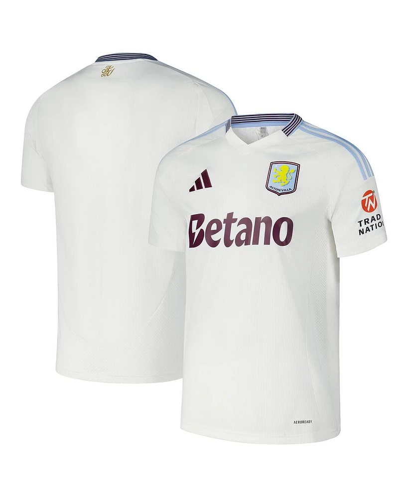 Adidas Men's White Aston Villa 2024/25 Away Replica Jersey