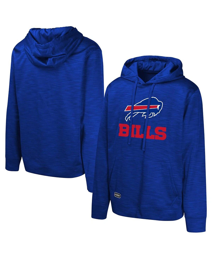 Outerstuff Men's Royal Buffalo Bills Streak Fleece Pullover Hoodie