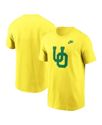 Nike Men's Yellow Oregon Ducks Legacy Alternate Logo T-shirt