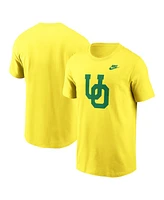 Nike Men's Yellow Oregon Ducks Legacy Alternate Logo T-shirt