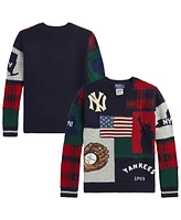 Polo Ralph Lauren Men's Navy New York Yankees Wool Pullover Sweater