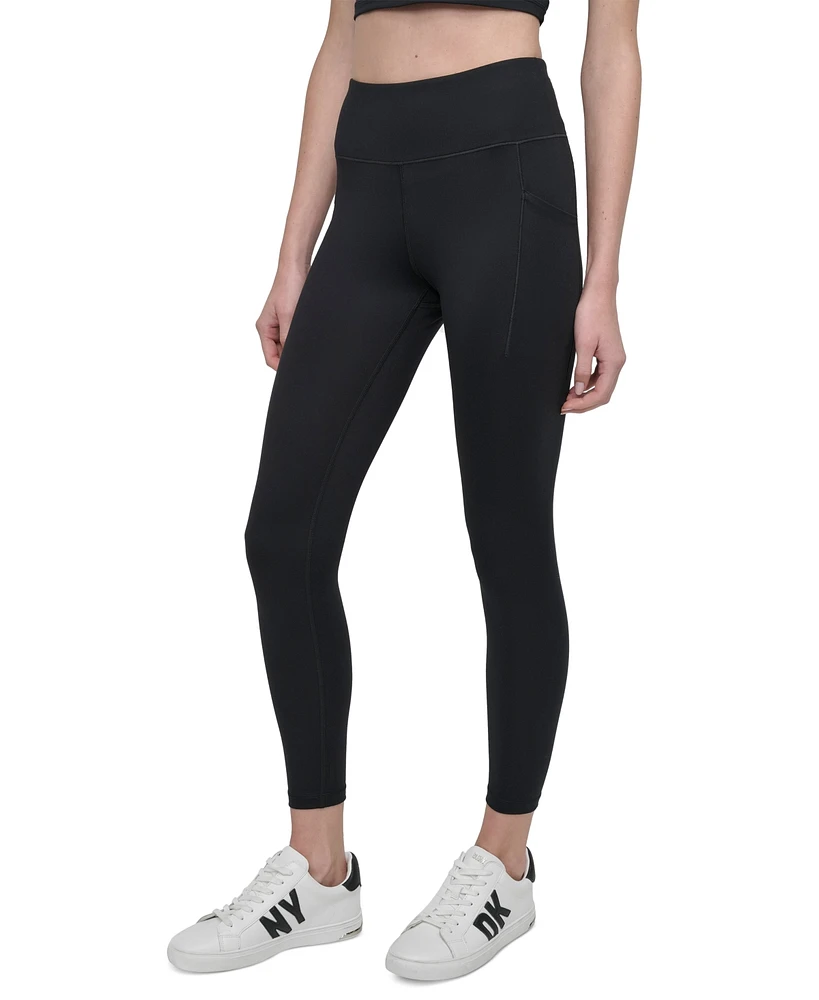 Dkny Sport Women's Balance Compression High-Waist 7/8 Tights