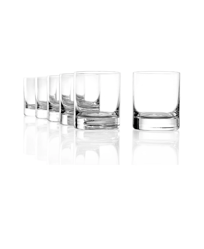 Stolzle Lausitz New York Bar Rocks Glasses, Set of 6