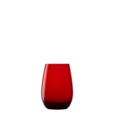 Stolzle Lausitz lements Color Tumbler Set, Set of 4