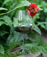 Stolzle Lausitz Cocoon Burgundy Glasses, Set of 6