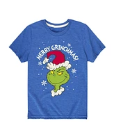 Hybrid Big Boys The Grinch Merry Grinchmas Graphic Tee