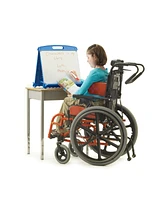 Copernicus Tabletop Easel with Dry Erase Boards, Pocket Chart, and Storage Tubs