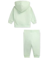 Polo Ralph Lauren Baby French Terry Hoodie & Pants Set