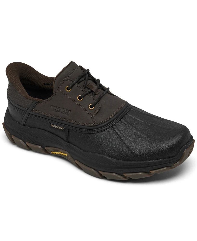 Skechers Men's Slip-ins Relaxed Fit: Respected - Jace Waterproof Casual Sneakers from Finish Line