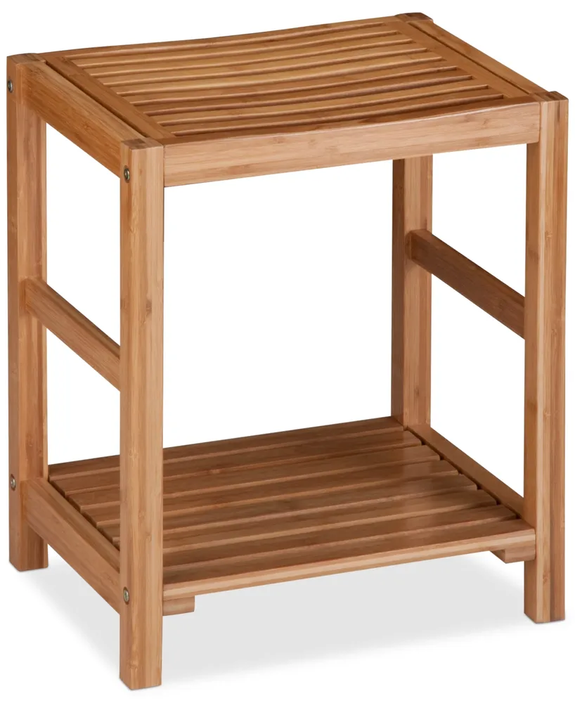 Honey-Can-Do Bamboo Spa Bench