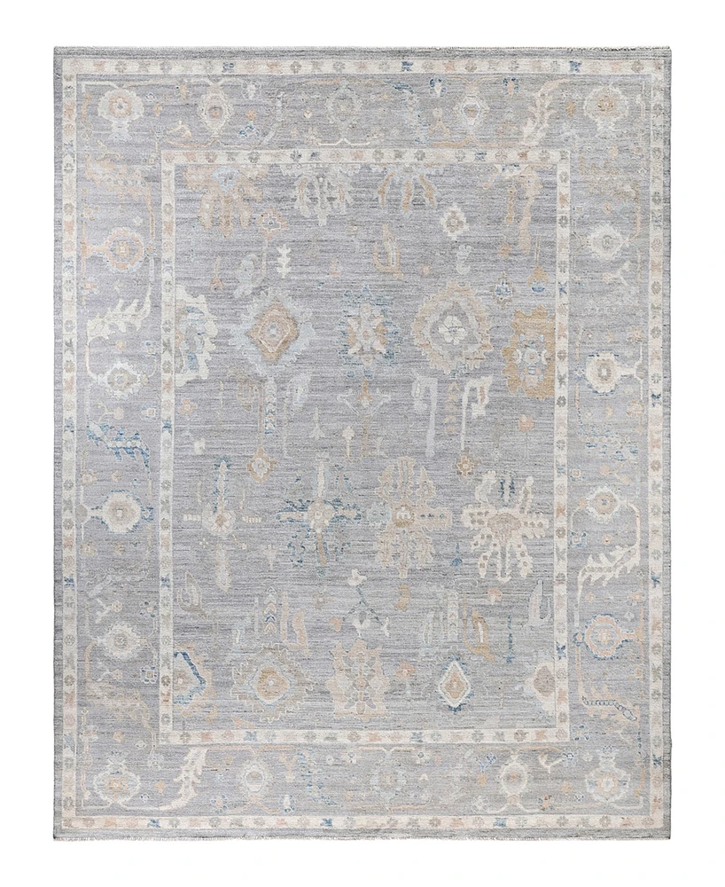 Adorn Hand Woven Rugs Oushak M1999 9'1"x11'10" Area Rug