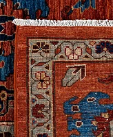 Adorn Hand Woven Rugs Serapi M1999 6'1"x9'2" Area Rug